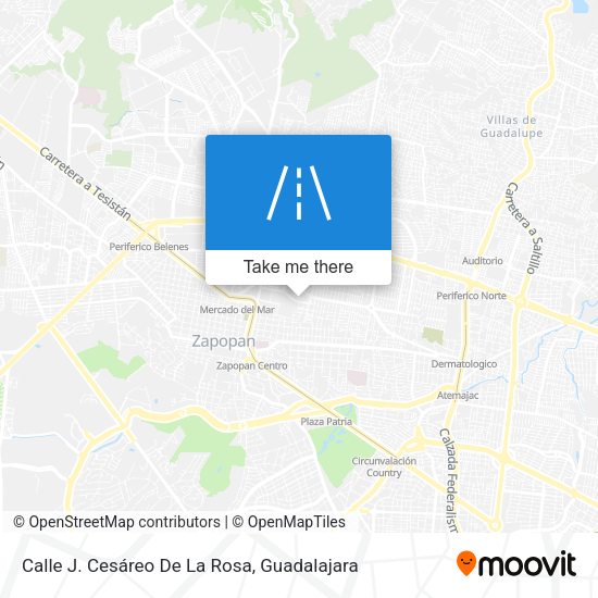 Calle J. Cesáreo De La Rosa map