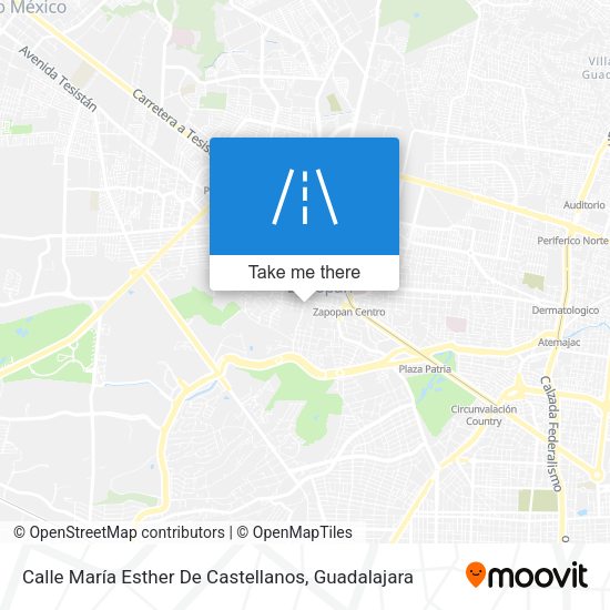 Mapa de Calle María Esther De Castellanos