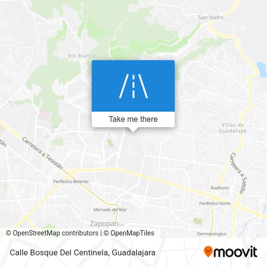 Calle Bosque Del Centinela map