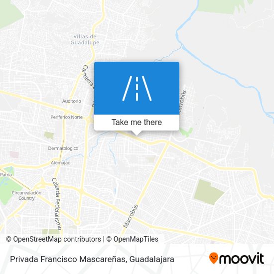 Mapa de Privada Francisco Mascareñas