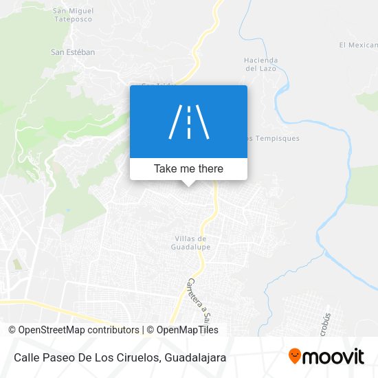 Calle Paseo De Los Ciruelos map