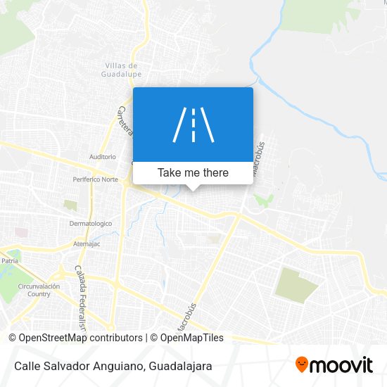 Calle Salvador Anguiano map