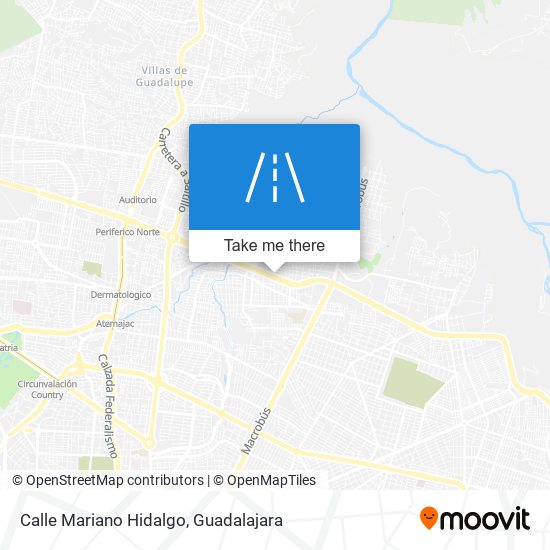 Calle Mariano Hidalgo map