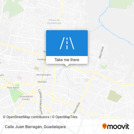 Mapa de Calle Juan Barragán