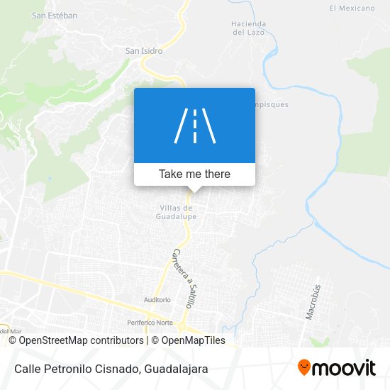 Mapa de Calle Petronilo Cisnado