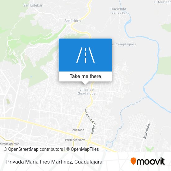 Privada María Inés Martínez map