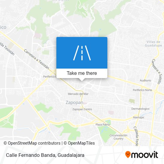 Calle Fernando Banda map