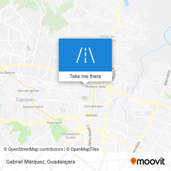 Gabriel Márquez map
