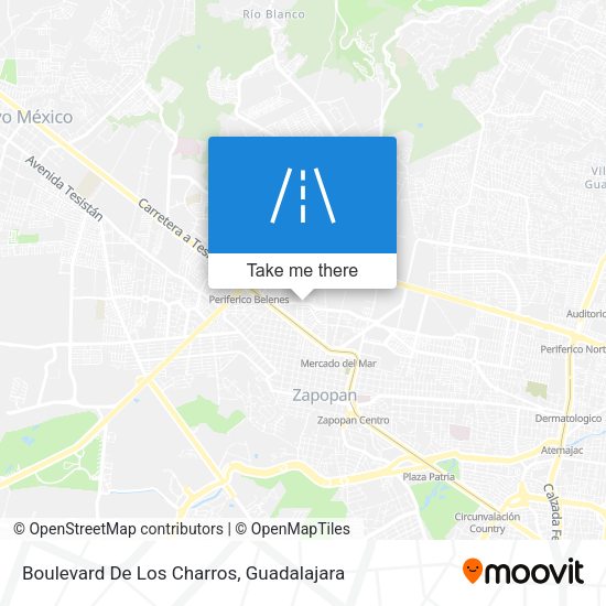 Mapa de Boulevard De Los Charros