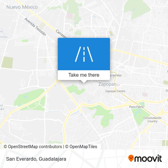 Mapa de San Everardo