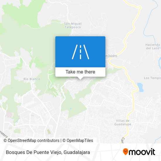 Bosques De Puente Viejo map