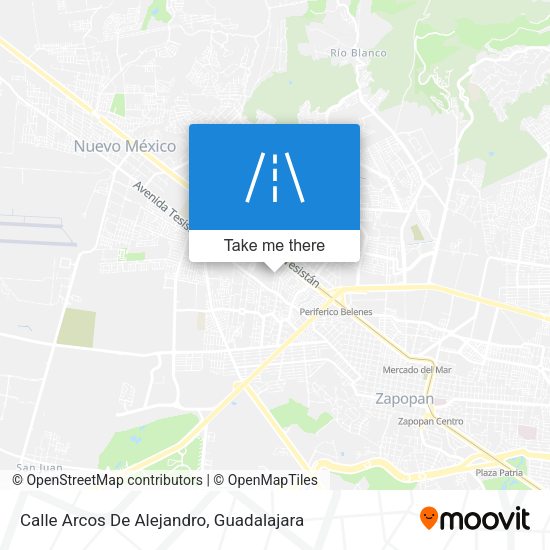 Calle Arcos De Alejandro map