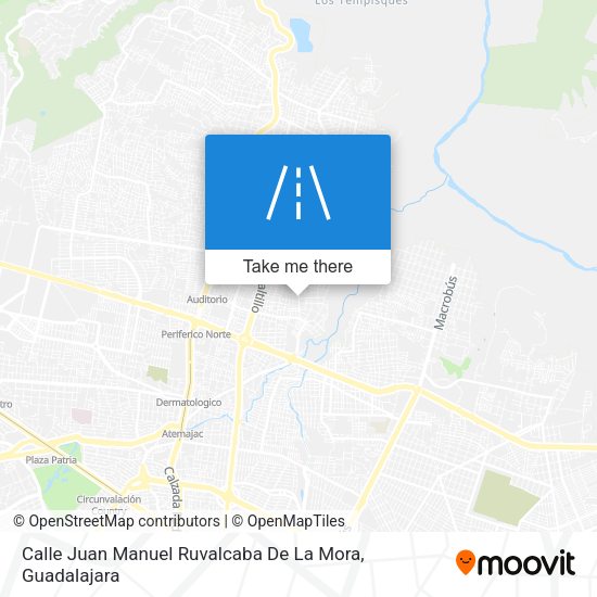 Calle Juan Manuel Ruvalcaba De La Mora map
