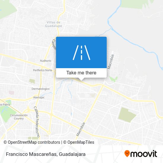 Mapa de Francisco Mascareñas