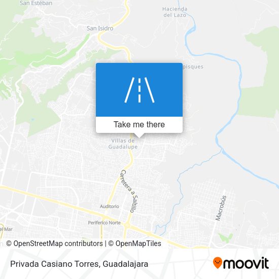Privada Casiano Torres map