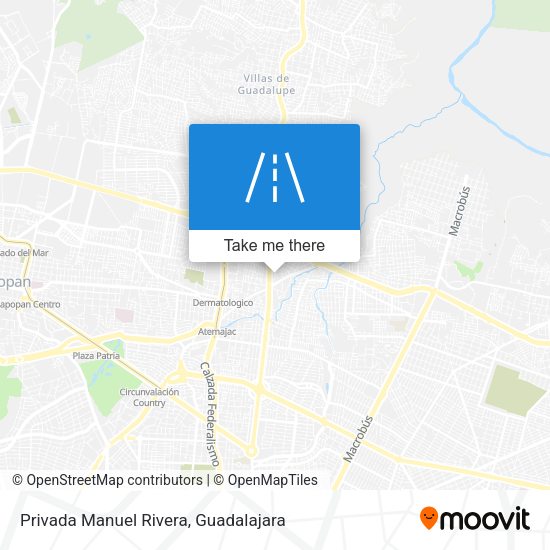 Privada Manuel Rivera map