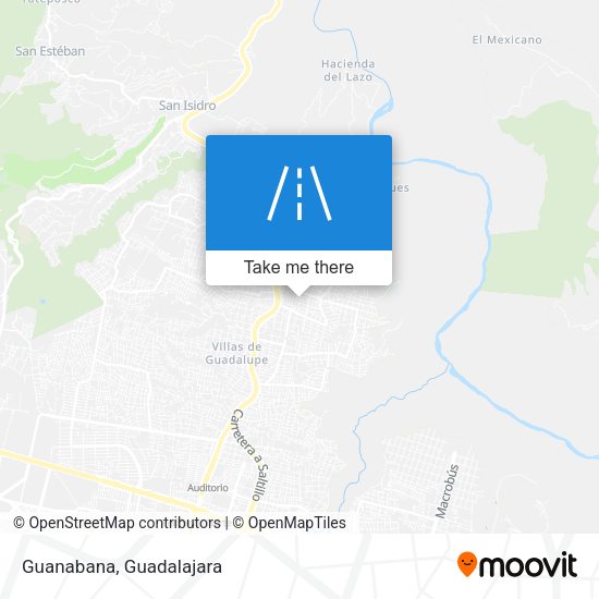 Mapa de Guanabana