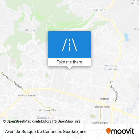 Avenida Bosque De Centinela map