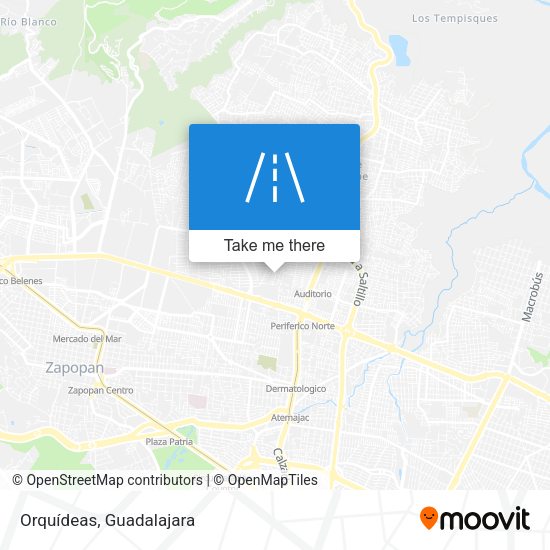 Mapa de Orquídeas
