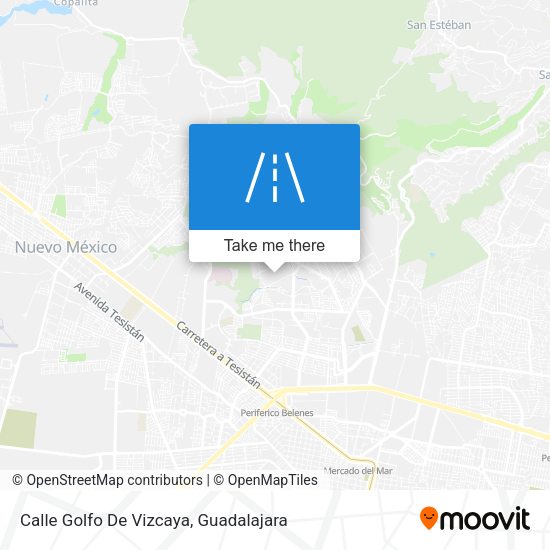 Calle Golfo De Vizcaya map