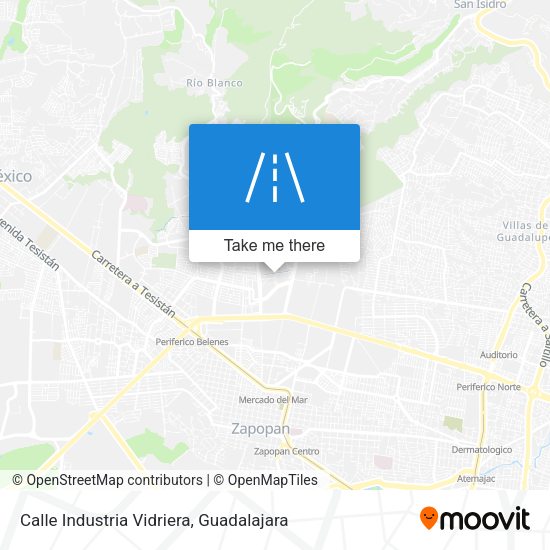 Calle Industria Vidriera map
