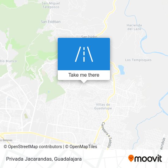 Mapa de Privada Jacarandas