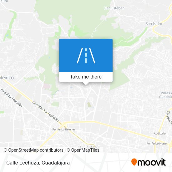 Calle Lechuza map