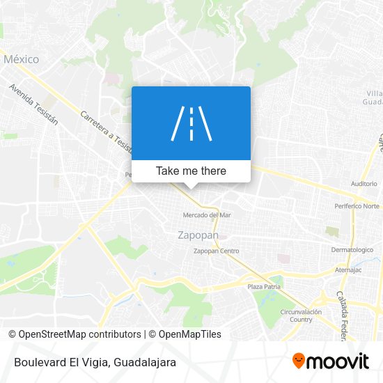 Boulevard El Vigia map