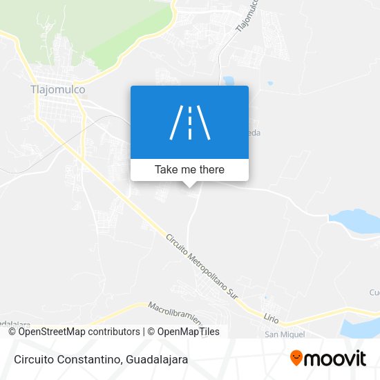Circuito Constantino map