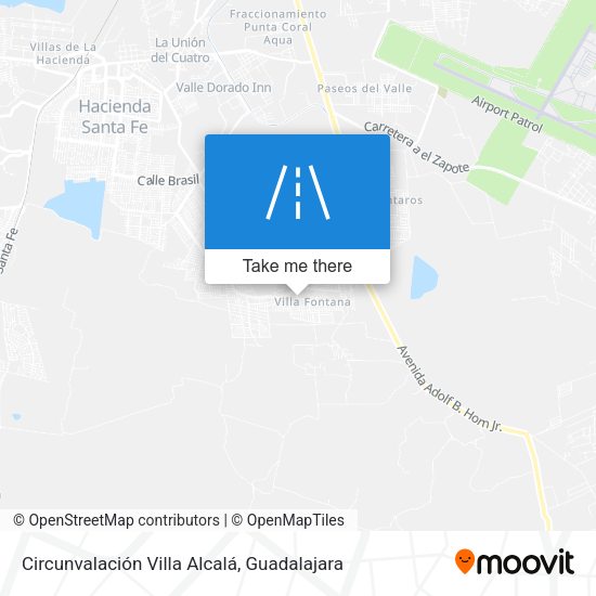 Circunvalación Villa Alcalá map
