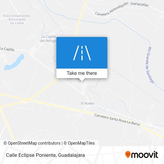 Calle Eclipse Poniente map