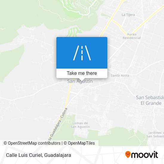 Calle Luis Curiel map