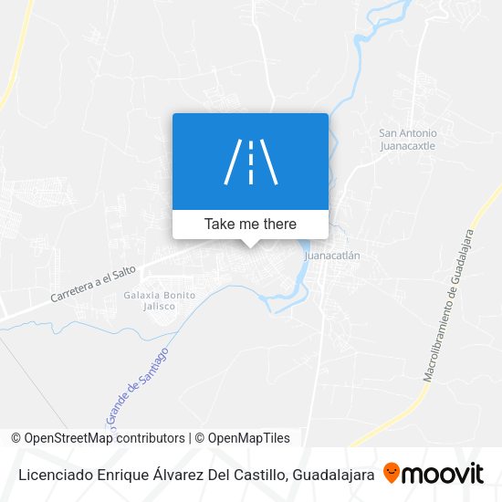 Mapa de Licenciado Enrique Álvarez Del Castillo
