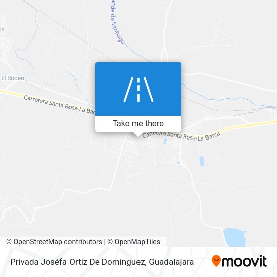 Mapa de Privada Joséfa Ortiz De Domínguez