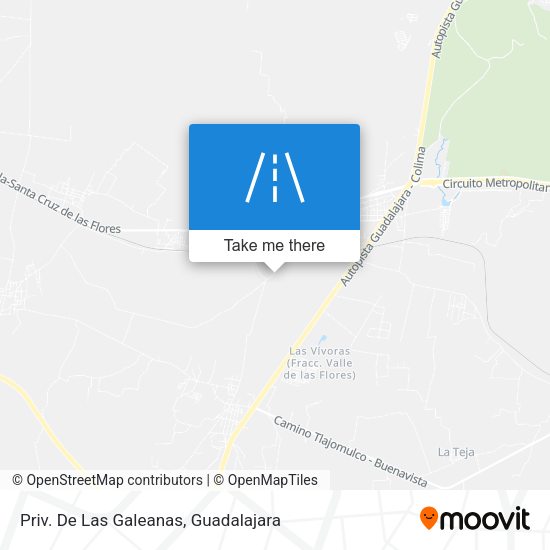 Mapa de Priv. De Las Galeanas