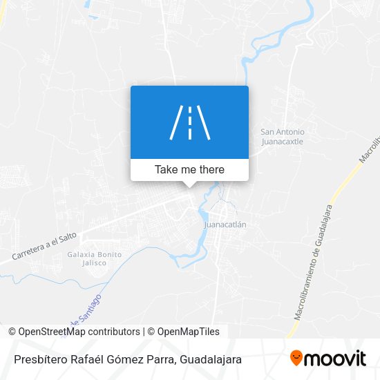 Presbítero Rafaél Gómez Parra map
