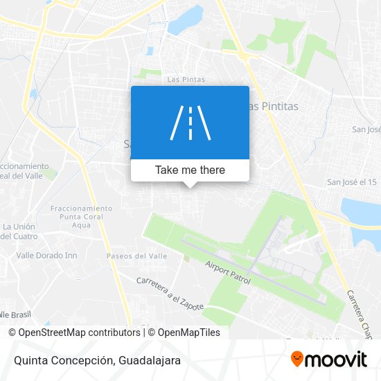 Quinta Concepción map