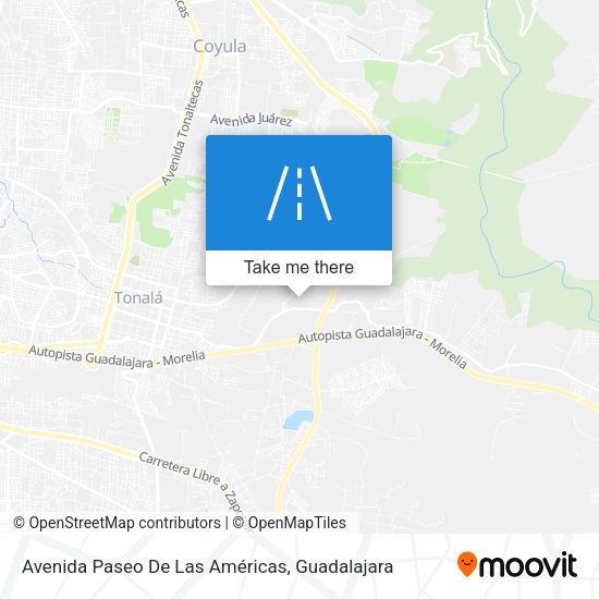 Mapa de Avenida Paseo De Las Américas