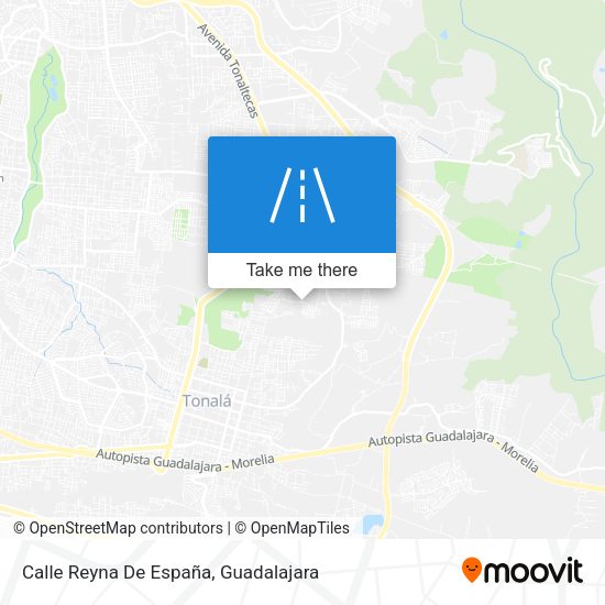 Calle Reyna De España map