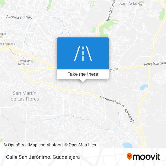 Calle San Jerónimo map