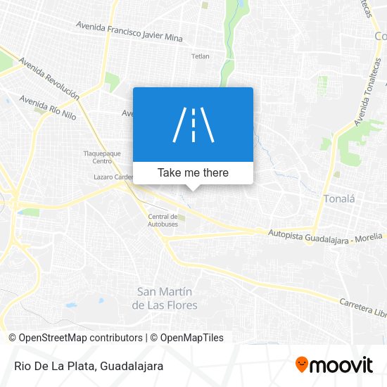 Mapa de Rio De La Plata