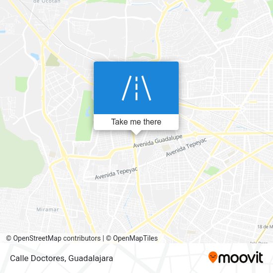 Mapa de Calle Doctores