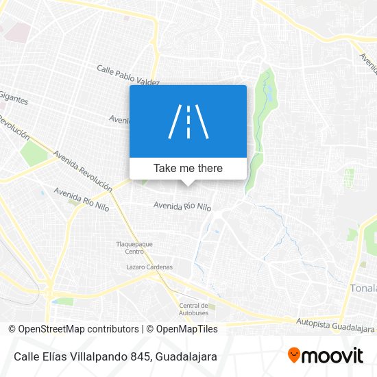 Calle Elías Villalpando 845 map