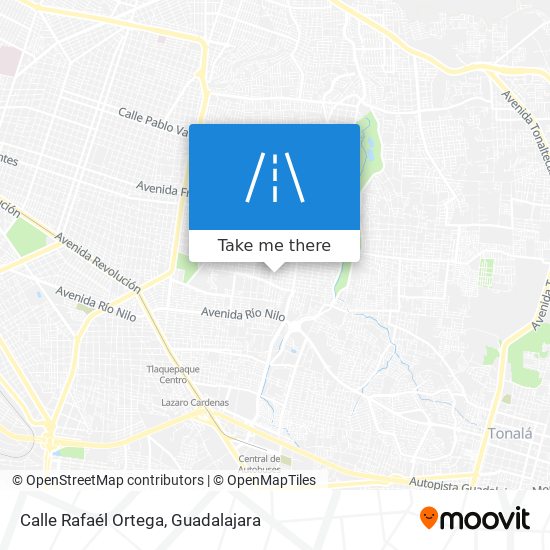 Mapa de Calle Rafaél Ortega