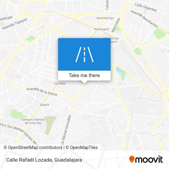 Calle Rafaél Lozada map