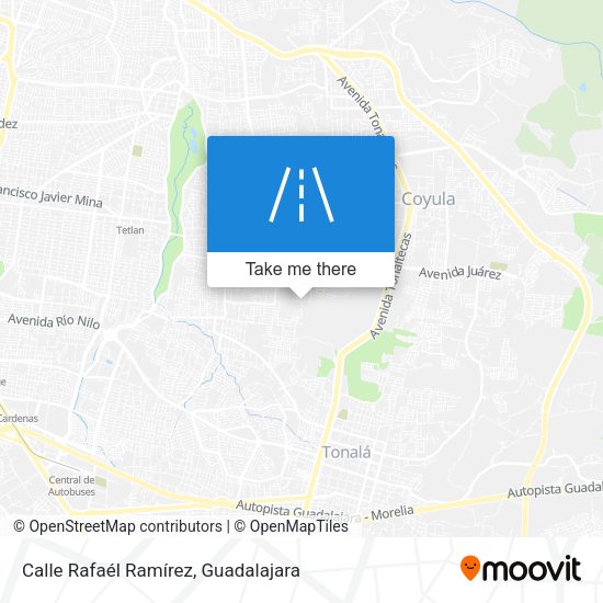 Mapa de Calle Rafaél Ramírez
