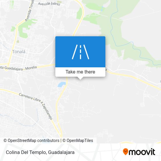 Mapa de Colina Del Templo