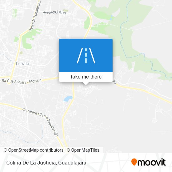 Mapa de Colina De La Justicia