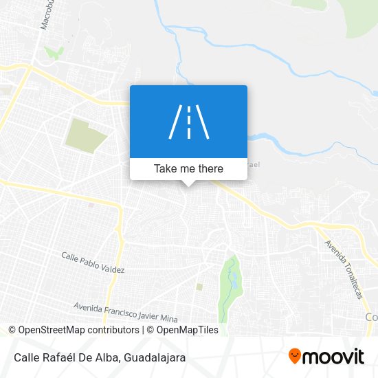 Mapa de Calle Rafaél De Alba