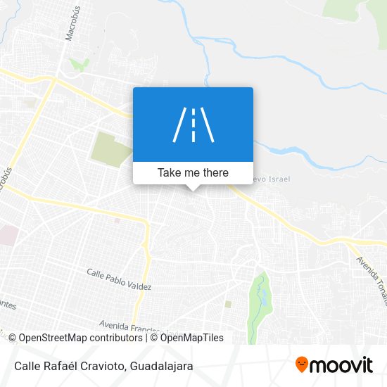 Calle Rafaél Cravioto map